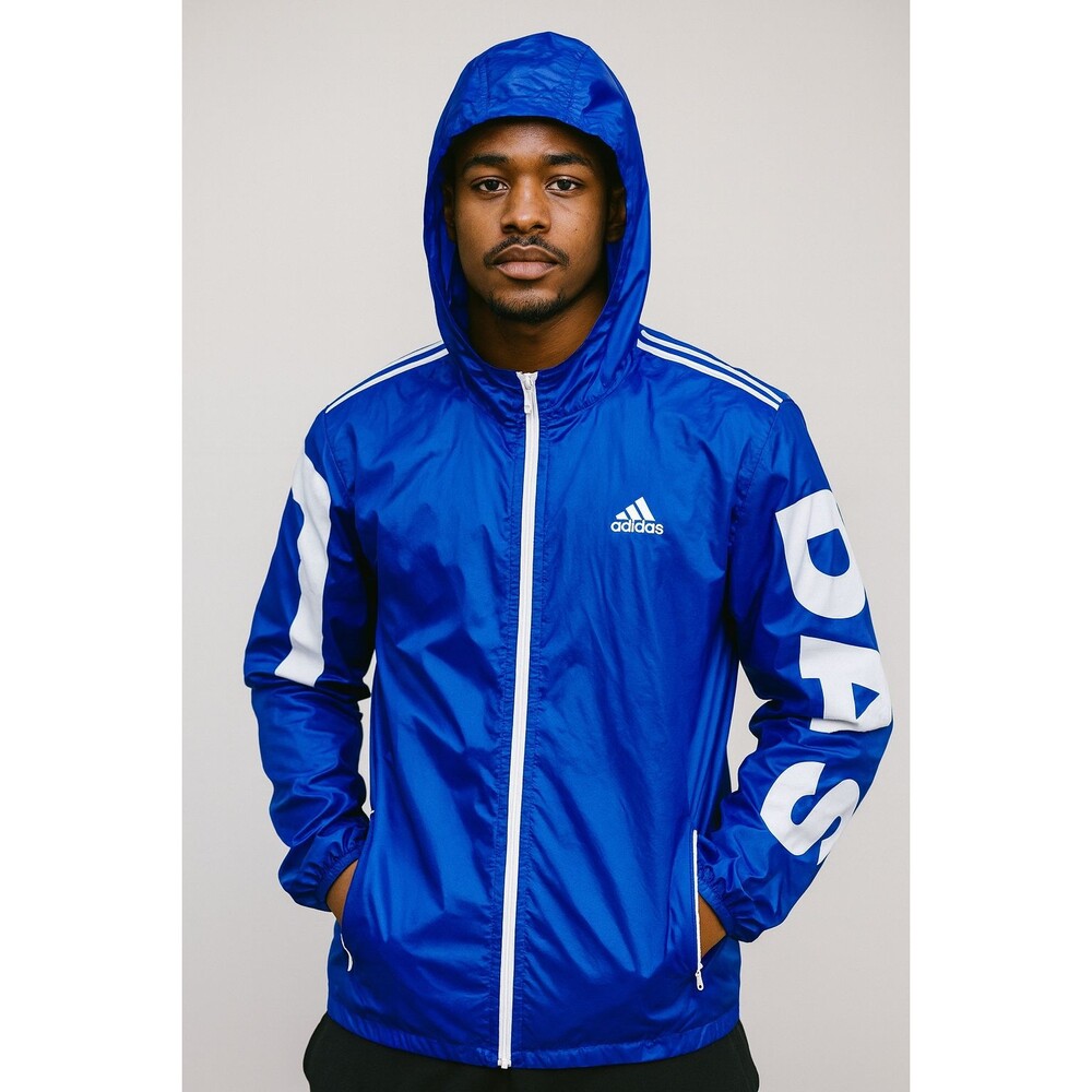 Adidas Originals Vintage Super Rare Jacket Windbreaker Glanz Asian S